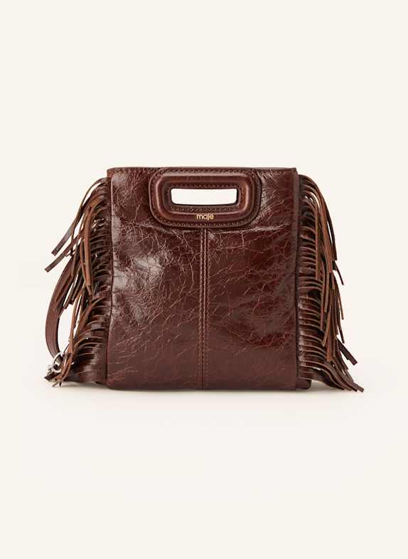 maje Handtasche DUNKELBRAUN