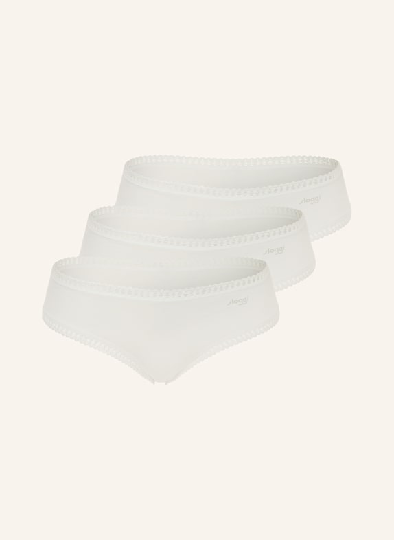 sloggi 3er-Pack Panties GO CRUSH WEISS