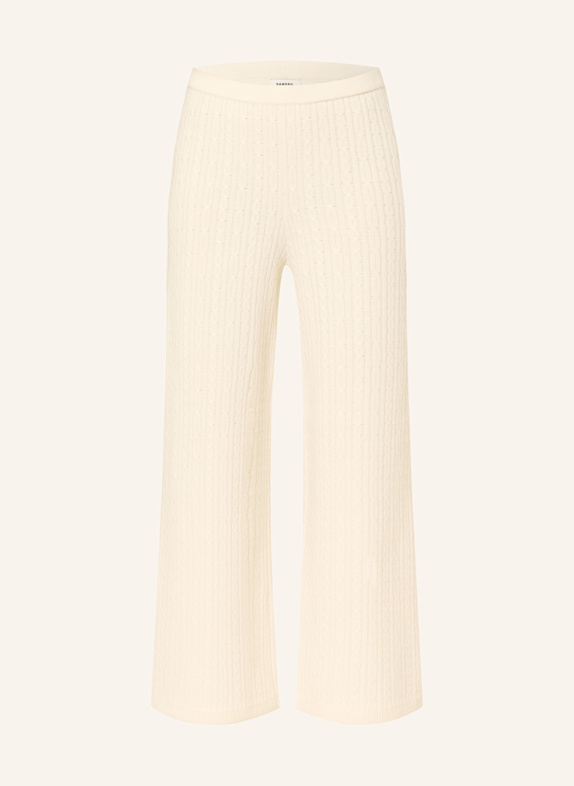 SANDRO Strickhose ECRU