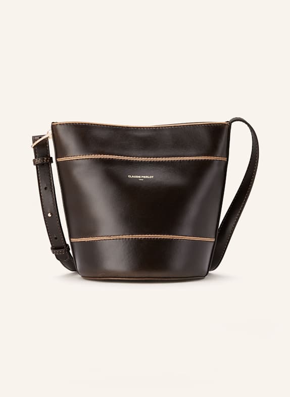 CLAUDIE PIERLOT Handtasche DUNKELBRAUN