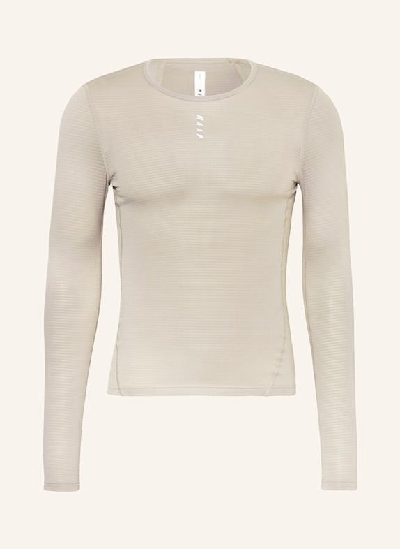 MAAP Funktionswäsche-Shirt THERMAL BASE LAYER HELLGRAU