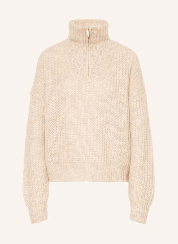 ba&sh Svetr troyer BELTANE s alpakou KRÉMOVÁ