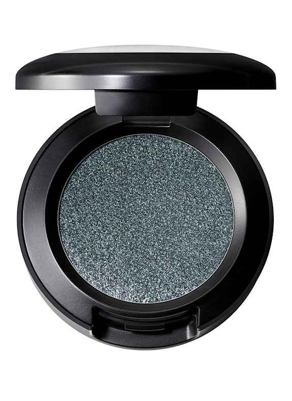 M.A.C GLITTER SINGLE EYE SHADOW COMPACT TRY ME ON