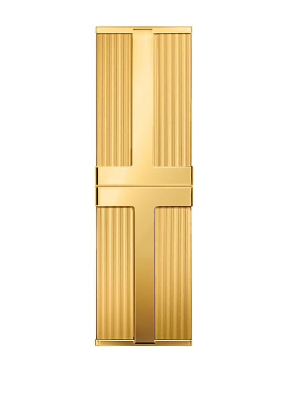 TOM FORD BEAUTY ULTRA-LUXE REFILLABLE FLUTING CASE MATTE GOLD