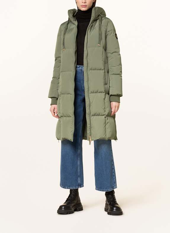 MOS MOSH Daunenmantel NOVA OLIV