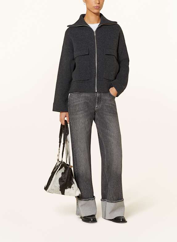 ARMEDANGELS Strickjacke JOANNAA DUNKELGRAU