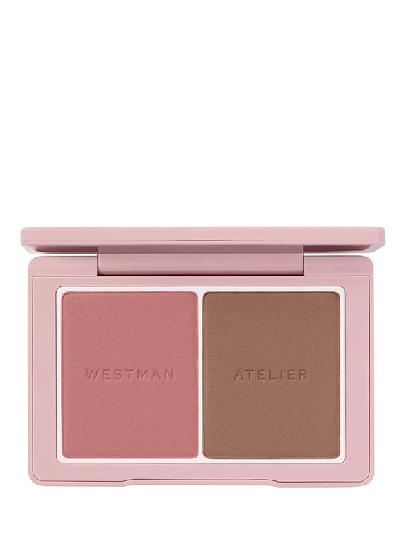 WESTMAN ATELIER BABY CHEEKS + FACE TRACE SCULPTING POWDER DUO PETAL + BISCUIT