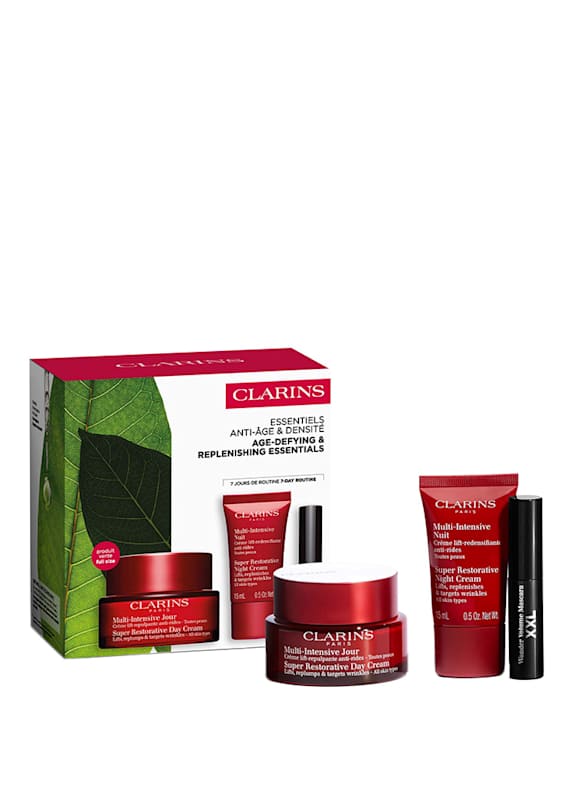 CLARINS AGE-DEFYING & REPLENISHING ESSENTIALS