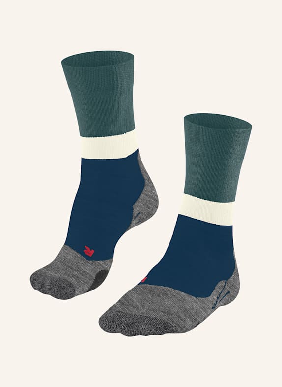 FALKE Trekking-Socken TK2 PETROL