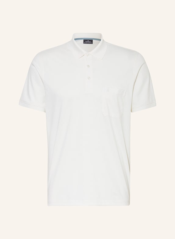 RAGMAN Piqué polo shirt  ECRU