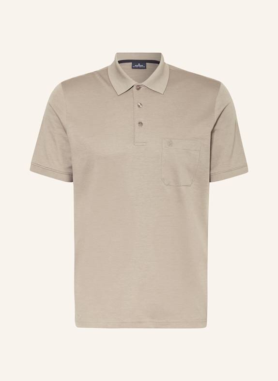 RAGMAN Piqué polo shirt  BEIGE
