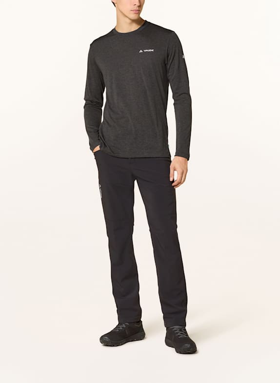 VAUDE Longsleeve SVEIT II DUNKELGRAU