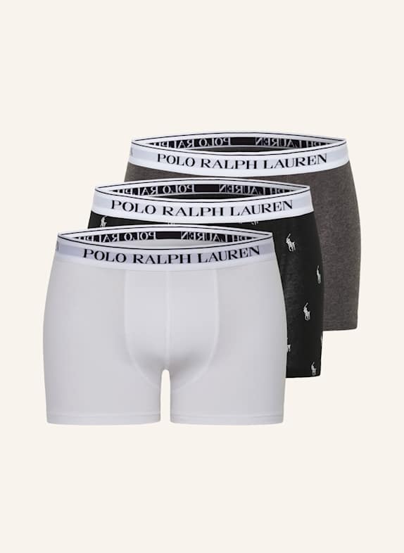 POLO RALPH LAUREN 3er-Pack Boxershorts  BLAU/ WEISS/ GRAU