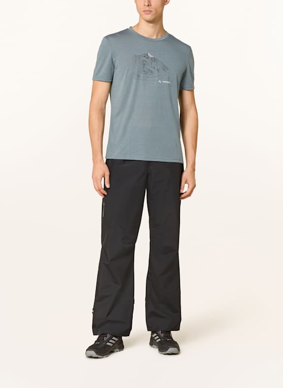 VAUDE T-Shirt TEKOA III BLAUGRAU