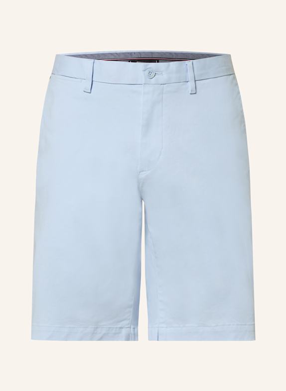 TOMMY HILFIGER Chino shorts HARLEM relaxed tapered fit LIGHT BLUE