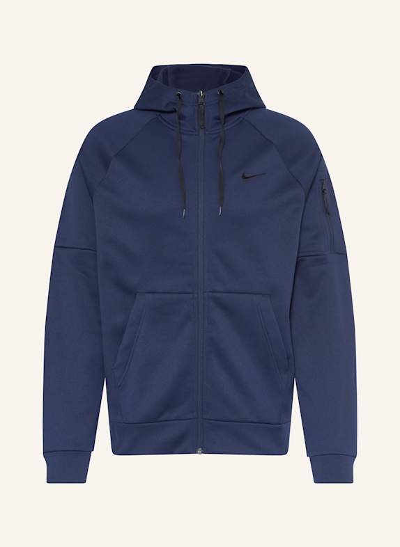 Nike Kurtka treningowa THERMA-FIT GRANATOWY