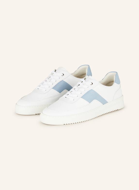 FILLING PIECES Sneaker MONDO GAME WEISS/ HELLBLAU