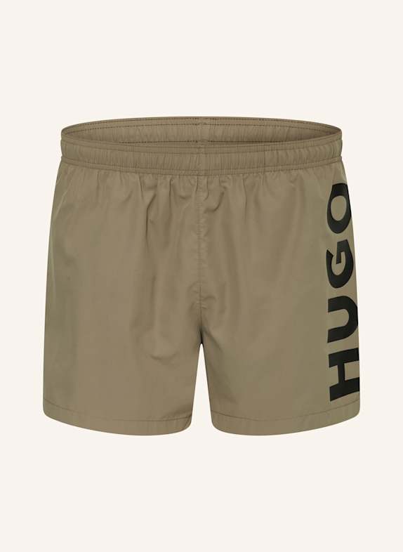 HUGO Badeshorts ABAS KHAKI