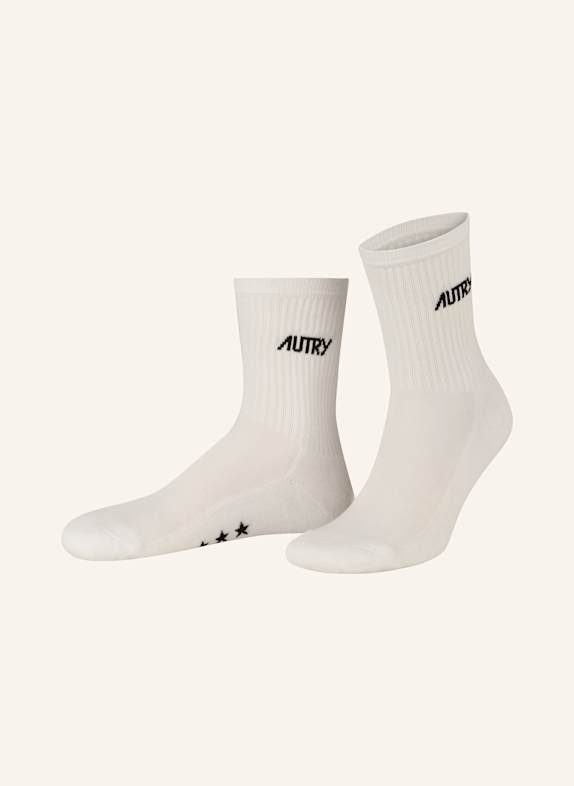 AUTRY Socken E7A0 STARS CREAM/BLACK