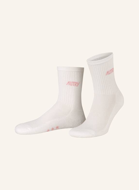 AUTRY Socken E7A8 STARS CREAM/POWDER