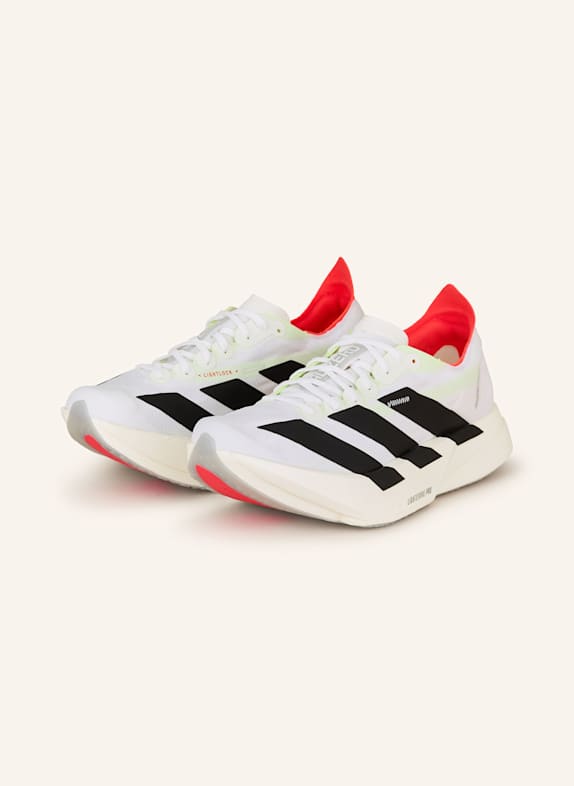 adidas Laufschuhe ADIZERO ADIOS PRO 4 WEISS/ SCHWARZ