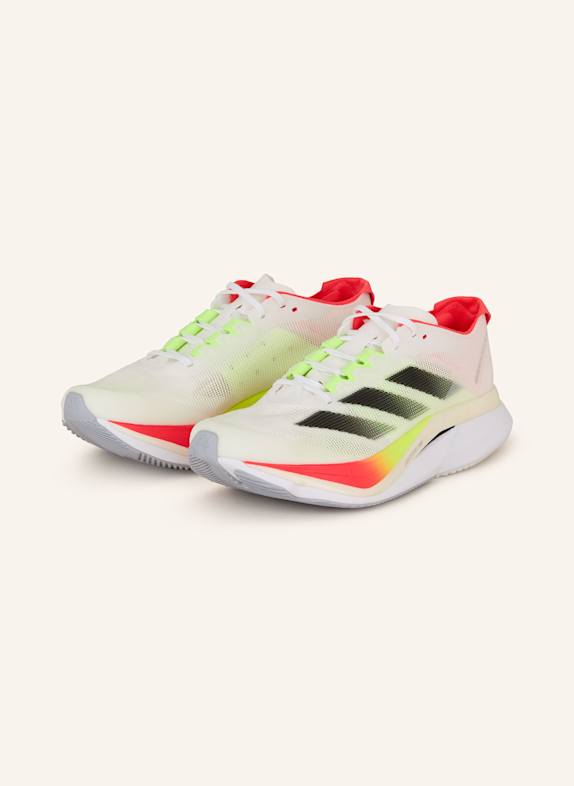 adidas Laufschuhe ADIZERO BOSTON 12 WEISS/ NEONGELB