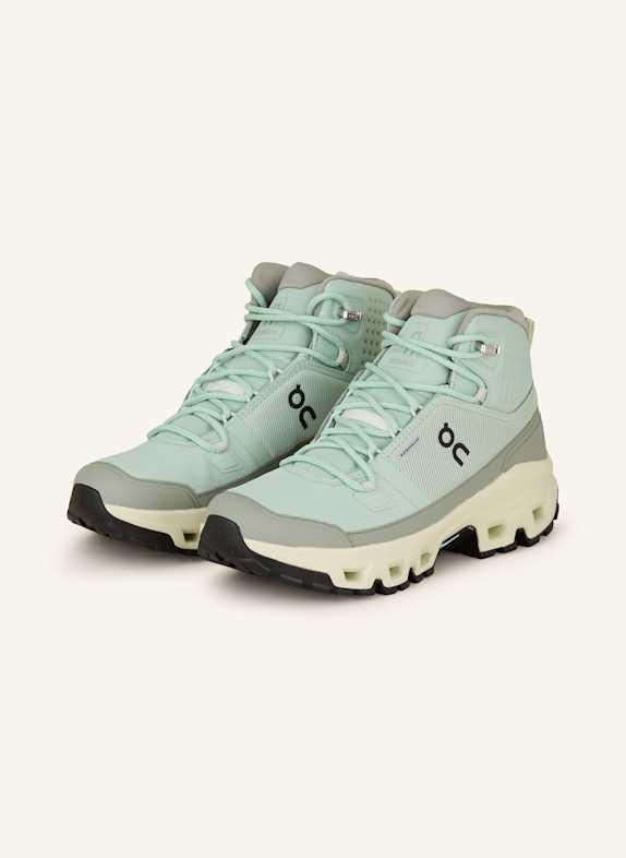On Trekkingschuhe CLOUDROCK MID WP HELLGRÜN/ MINT/ ECRU