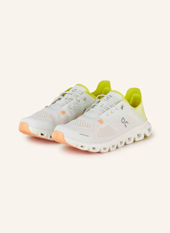 On Sneaker CLOUD 6 COAST WEISS/ GELB