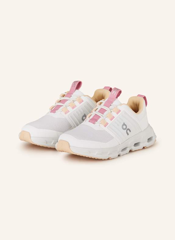 On Sneaker CLOUDSWIFT WEISS/ ROSA/ HELLORANGE