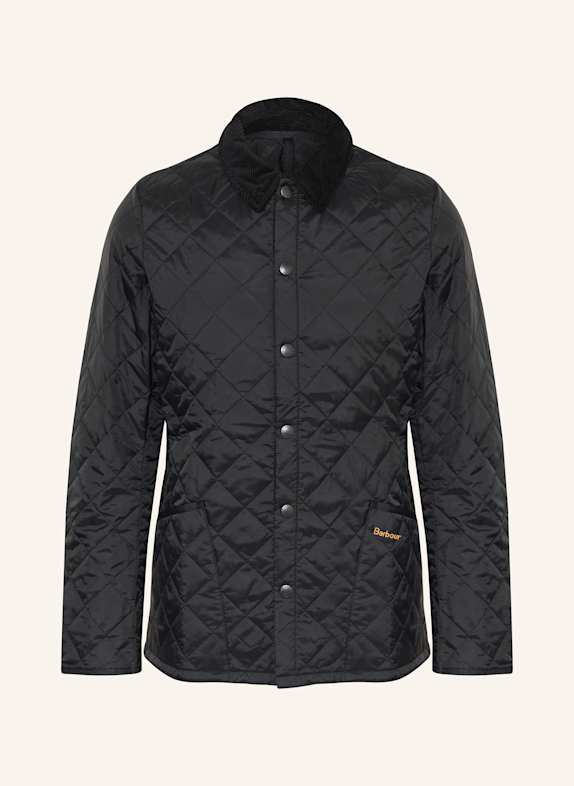 Barbour Steppjacke HERITAGE LIDDESDALE SCHWARZ