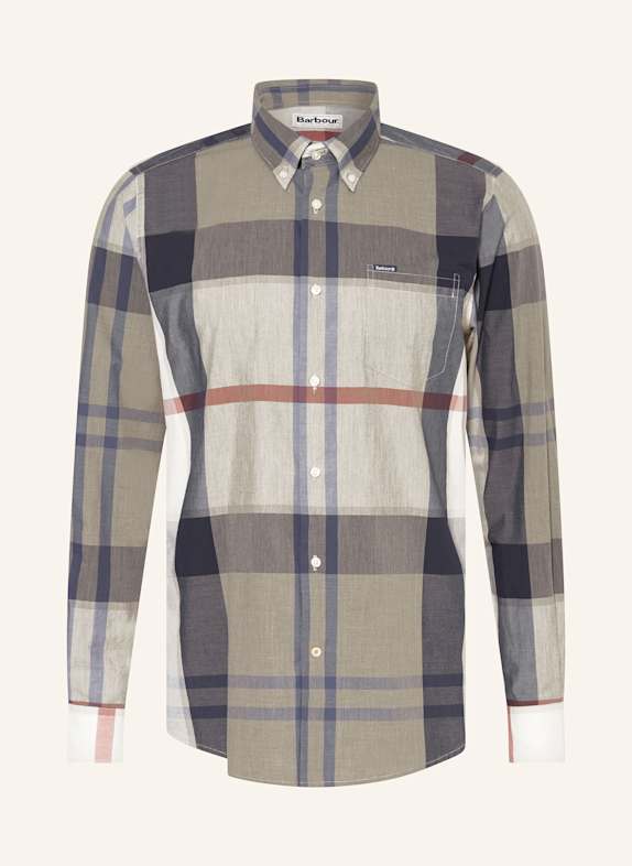 Barbour Hemd HARRIS Tailored Fit TAUPE/ DUNKELBLAU/ BEIGE