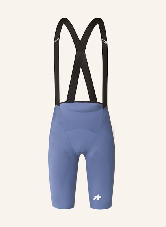 ASSOS EQUIPE R S11 cycling shorts with straps and padded insert DARK BLUE