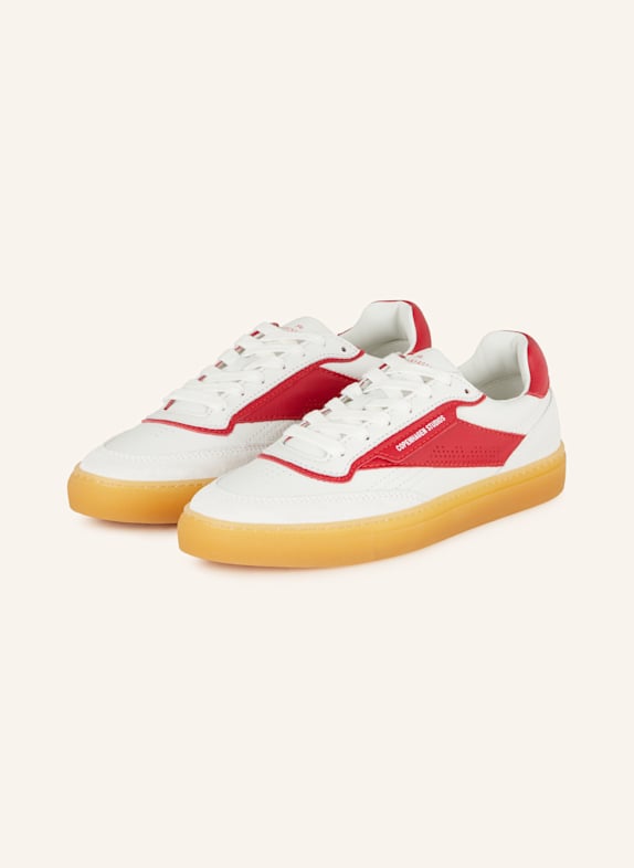 COPENHAGEN Sneaker CPH90 WEISS/ ROT