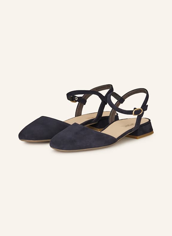 paul green Slingballerinas DUNKELBLAU