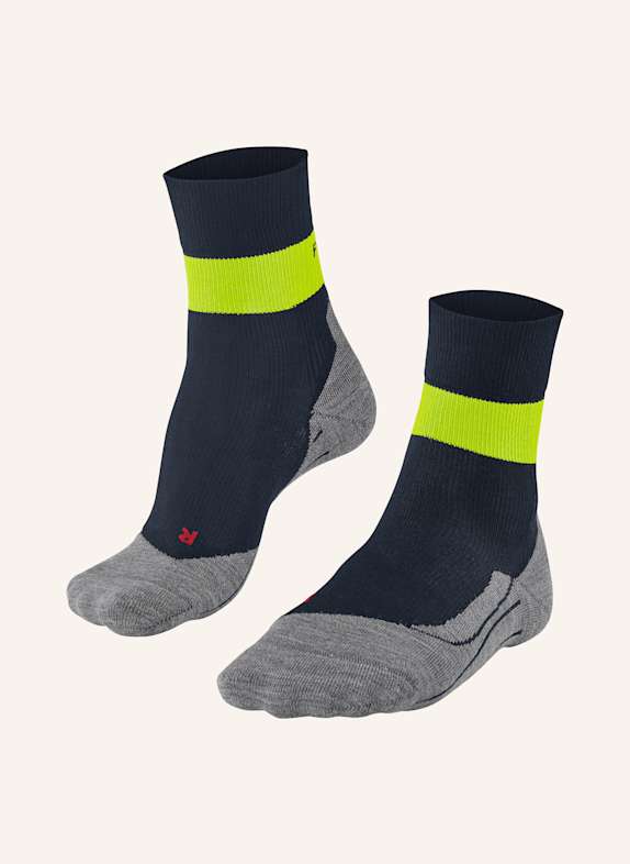 FALKE Laufsocken RU COMPRESSION BLAU/ HELLGRÜN