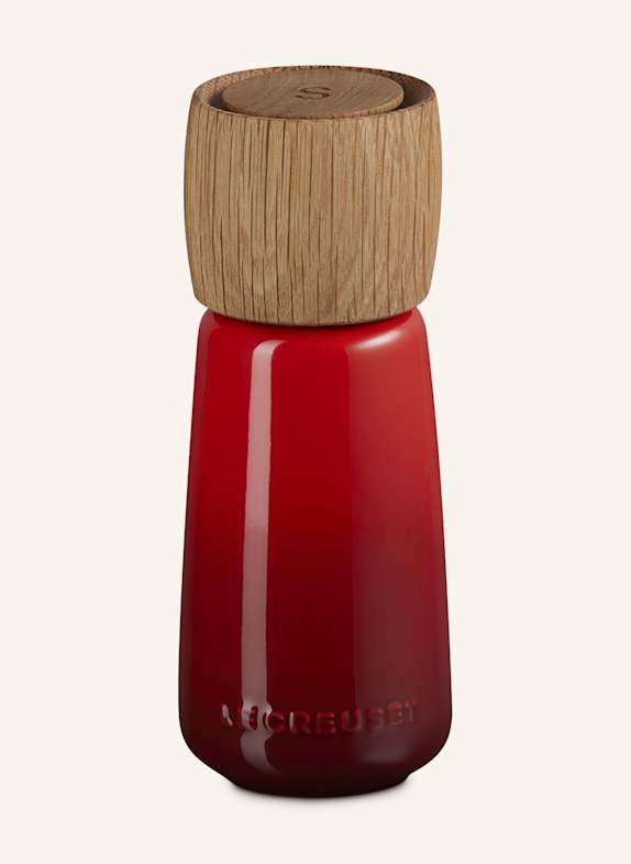 LE CREUSET Salzmühle PREMIUM ROT/ BRAUN
