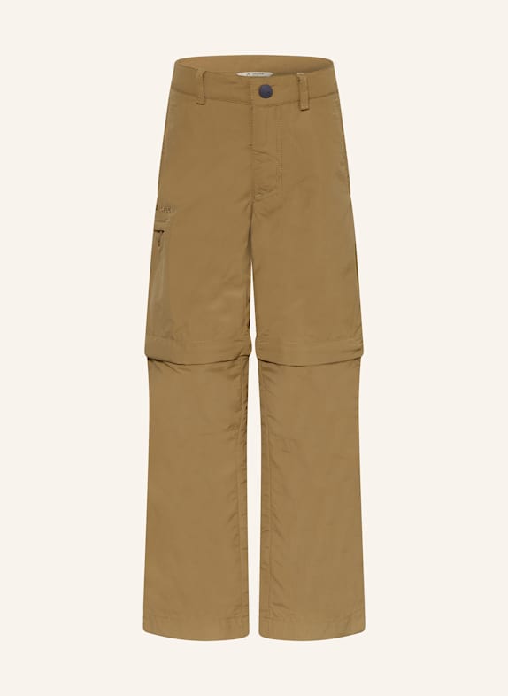 VAUDE Zipp-off-Hose DETECTIVE ANTIMOS HELLBRAUN