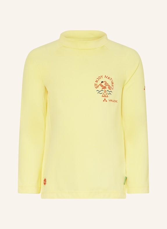 VAUDE Longsleeve SOLARO III DUNKELGELB