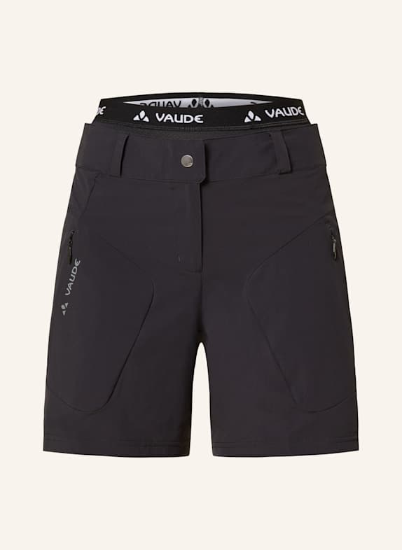 VAUDE Radhose mit gepolstertem Einsatz ALTISSIMO SHORTY SCHWARZ