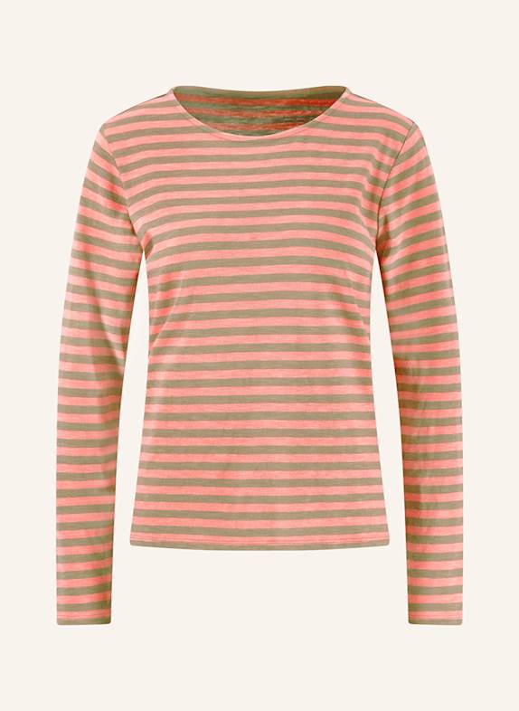 FYNCH-HATTON Longsleeve HELLROT/ BEIGE