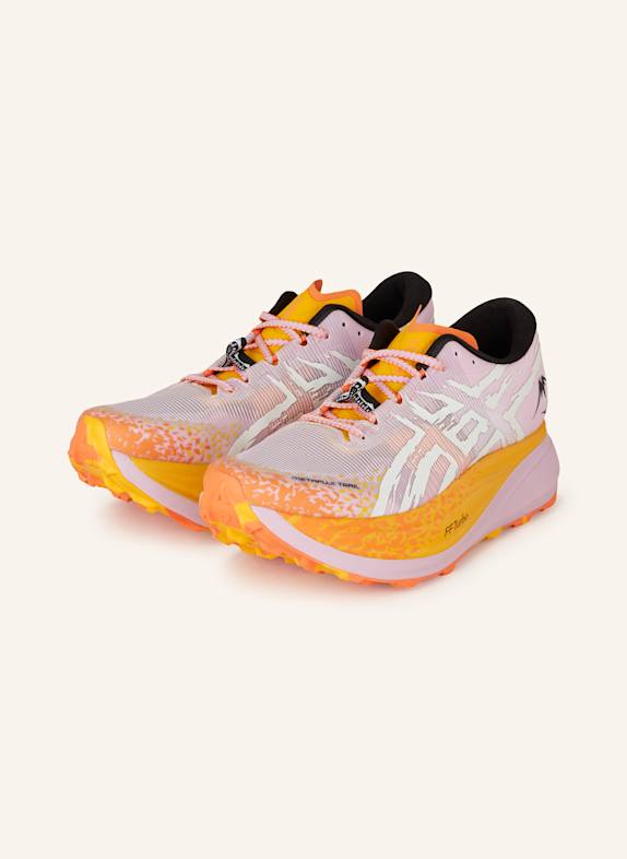 ASICS Trailrunning-Schuhe METAFUJI TRAIL ROSA/ WEISS/ ORANGE