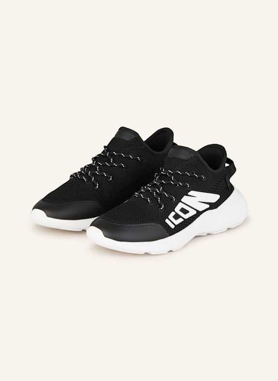 DSQUARED2 Slip-on-Sneaker FLY SCHWARZ