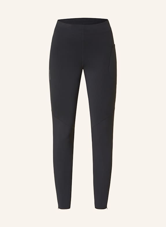 SALOMON Legginsy do biegania SENSE STOW CZARNY