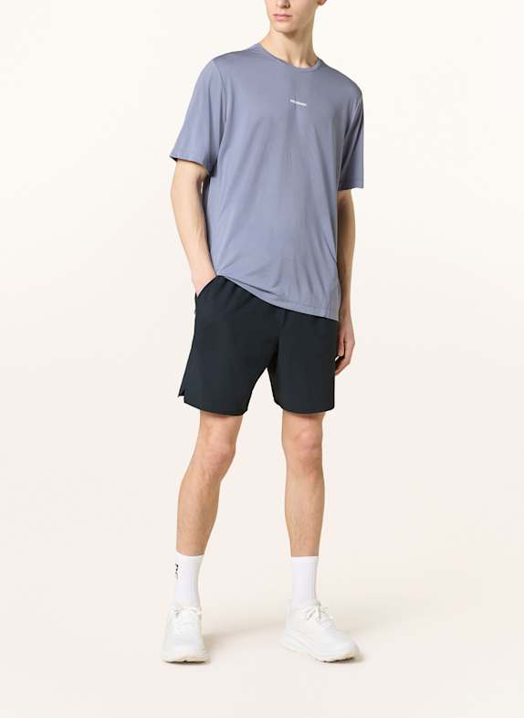 SALOMON Hardloopshort CROSS 7'' ZWART