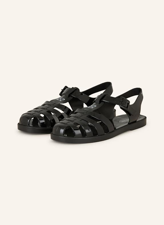 Off-White Sandalen SCHWARZ