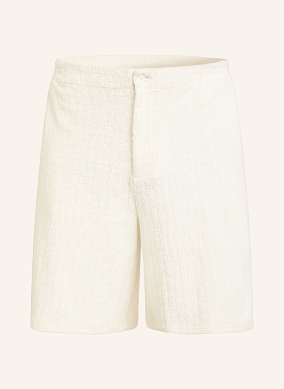 Off-White Terry cloth shorts ECRU