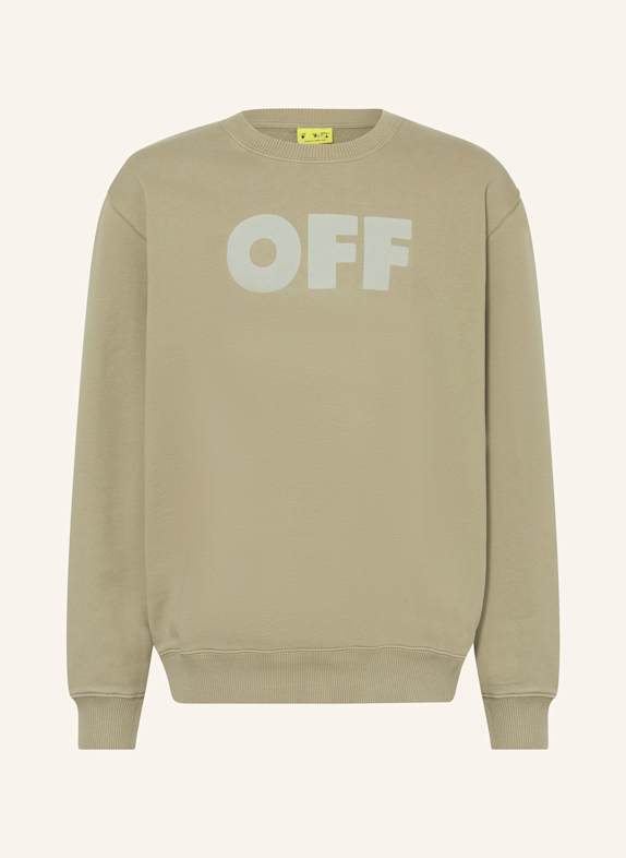Off-White Bluza nierozpinana KHAKI