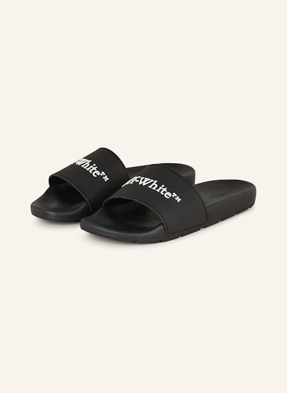 Off-White Pantoletten BOOKISH SCHWARZ/ WEISS