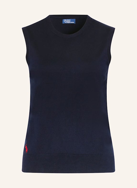 POLO RALPH LAUREN Pullunder DUNKELBLAU