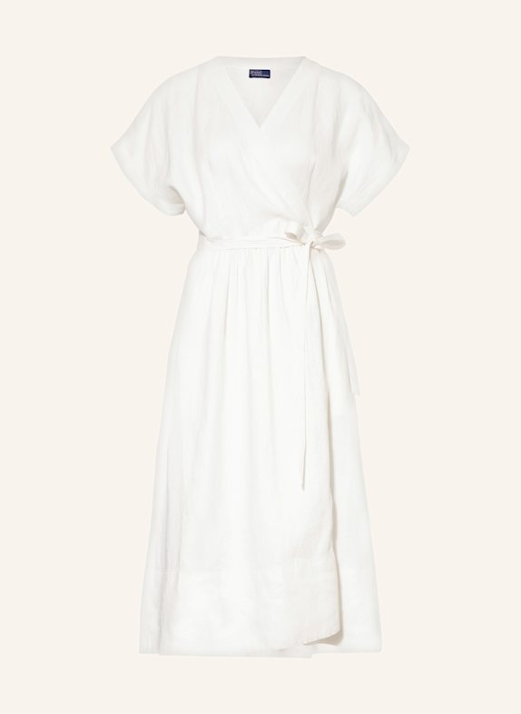 POLO RALPH LAUREN Wickelkleid WEISS